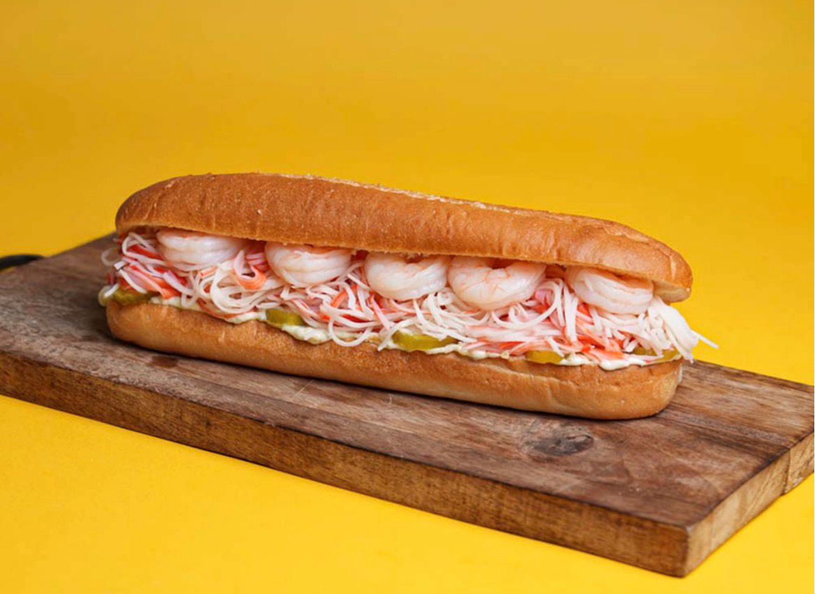 Shrimps & Crab Sandwich